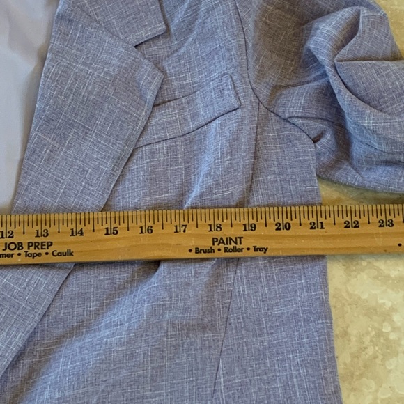 EUC Aaron & Amber Lilac Purple lined jacket sz Medium oversized. - Picture 10 of 10